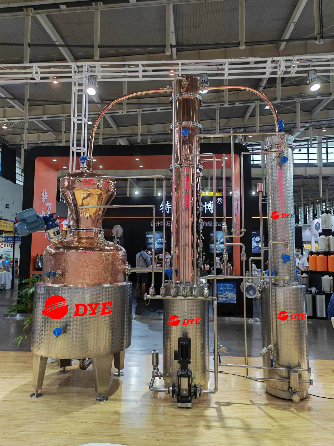 1000L Fully Automatic Copper Distillation Equipment