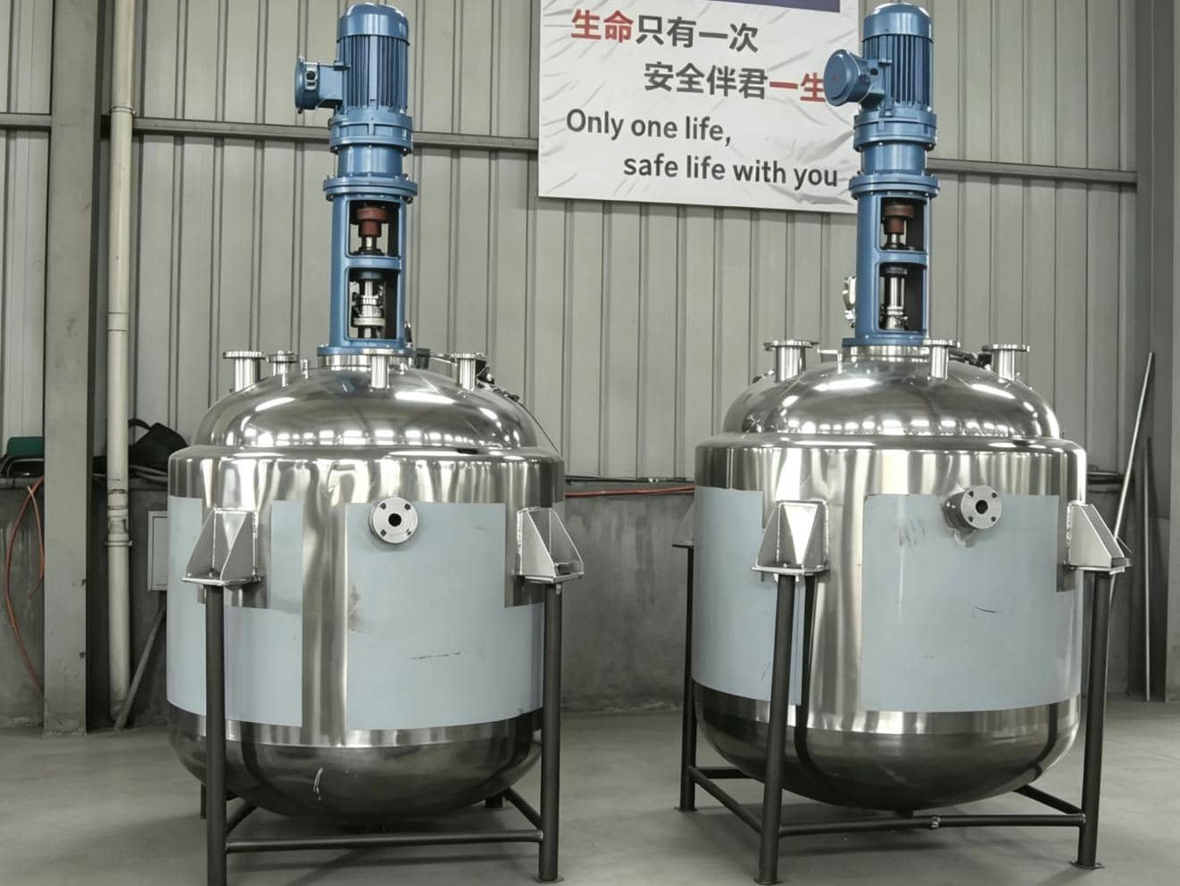 1000L Pressure Vessel Mixing Tank High Pressure Reaction Tank Reaction Equipment 1000L Pressure Vessel Mixing Tank High Pressure Reaction Tank Reaction Equipment