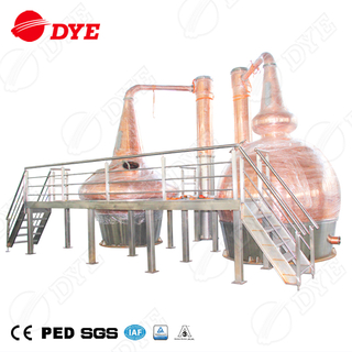 DYE-5000L+5000L-Double Pot Still