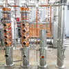 Spirit Distillery System Gin Distillation Equipment Whiskey Copper still Equipment Brandy Rum Distilling Tank Mixing Technology for Sale