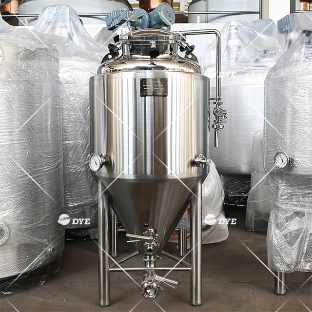 300L Stainless Steel Beer Fermenter with Agitator High Efficiency Fermentation Tank for Sales