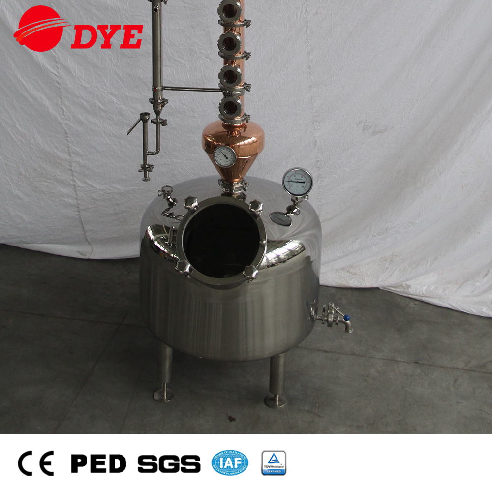 DYE 300 gallons per hour distillation column home distiller alcohol distillation small kit