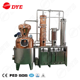500L Moonshine Still Copper Still Alcohol Still Distillery for Whiskey Brandy Rum Vodka Gin 