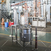 100L Home Distilling Equipment Small Workshop Still Glass Distillation Column