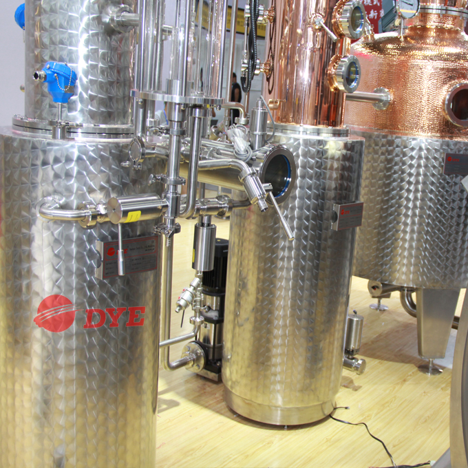 1000 Liters Automatic Alcohol Distillation Equipment Rum Distiller still