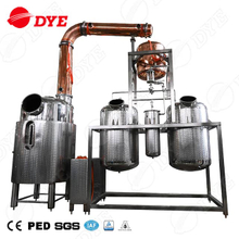 Vacuum Distiller Spirit Distillation Equipment Stainless Steel +Copper Vacuum Distillation High Quality Vacuum Still for Sale