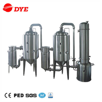 Multifunctional Energy Saving Double-effect Medicine Food Concentrator Concentration Equipment