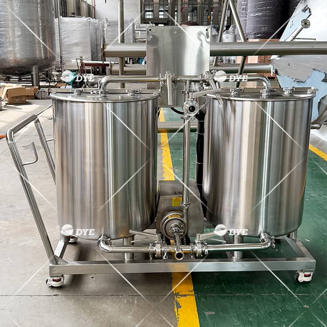 CIP Tank Custom Made Stainless Steel CIP Cart Cleaning in Place System for Sale