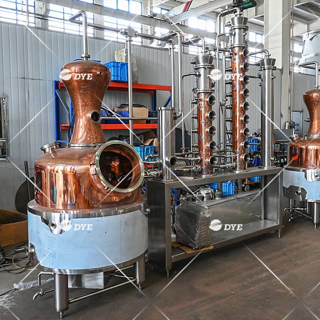 500L Spirit Distillery Column still Gin Distillation Vodka Brandy Whiskey Rum Distilling Equipment for Sale