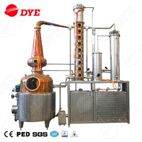 1000L Gin Still Whiskey Distilling Equipment System Brandy Distiller Rum Distillery for Sale 