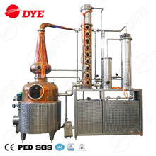 1000L Gin Still Whiskey Distilling Equipment System Brandy Distiller Rum Distillery for Sale 