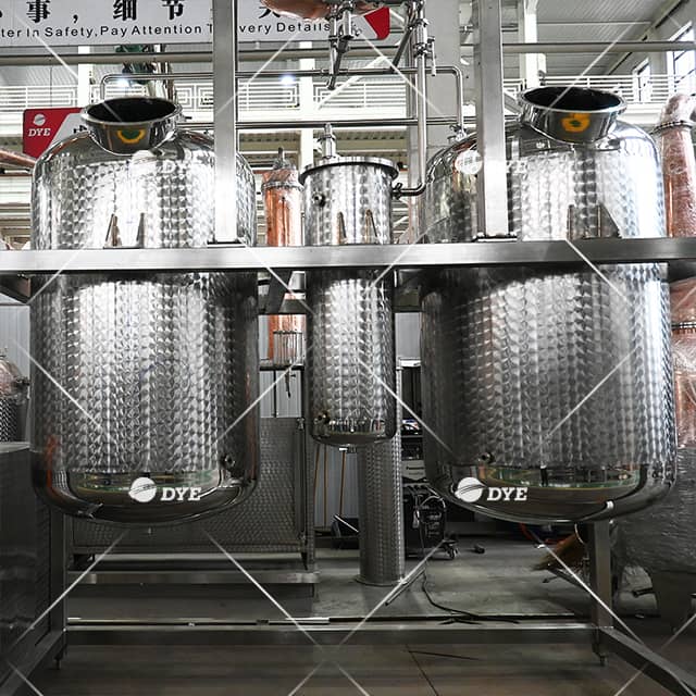 Vacuum Distiller Spirit Distillation Equipment Stainless Steel +Copper Vacuum Distillation High Quality Vacuum Still for Sale