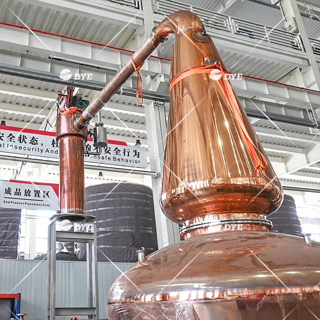 Copper Double Pot Still Pot Distilling Whiskey Distilling Equipment Custom Potstill 