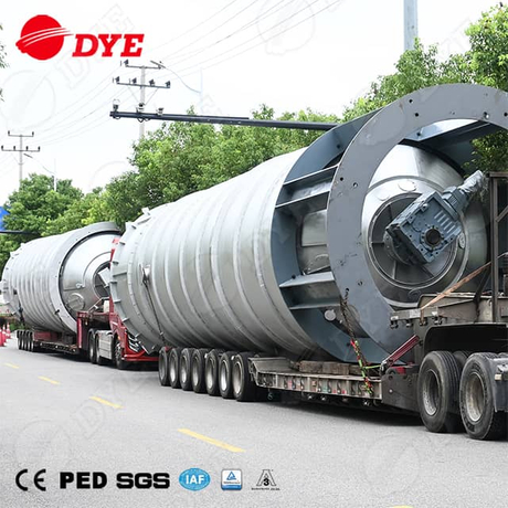 100-ton Giant Chemical Mixing Tank Stainless Steel Chemical Tank for Sale