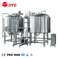 Stainless Steel Two Vessels Brewery Equipment 
