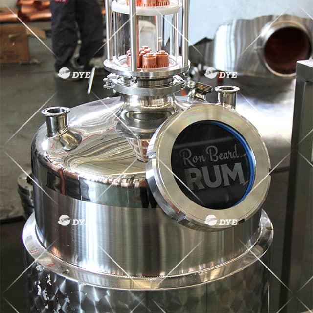 100L Home Distilling Equipment Small Workshop Still Glass Distillation Column