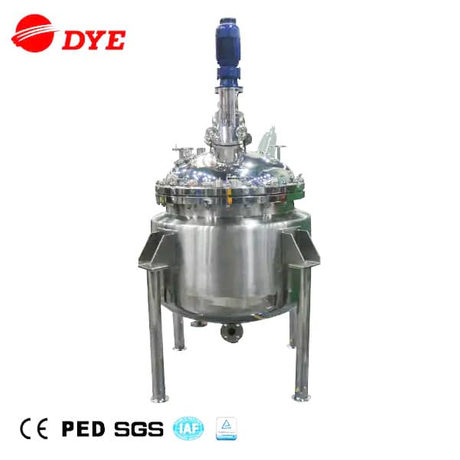 300L-6000L Multifunction Sanitary Chemical Reactor Tank Industrial Medicine Batch Reactor for Sale