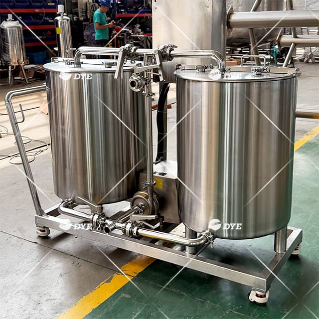 CIP Tank Custom Made Stainless Steel CIP Cart Cleaning in Place System for Sale