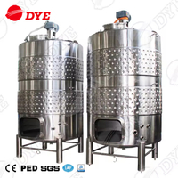 1000L Red Wine Brewing Equipment Wine Fermentation Tank Wine Equipment for Sale