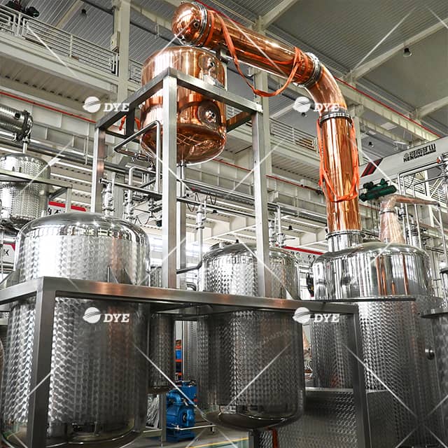Vacuum Distiller Spirit Distillation Equipment Stainless Steel +Copper Vacuum Distillation High Quality Vacuum Still for Sale