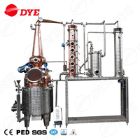 300L Copper Still Distilling Whiskey Brandy Gin Rum High Quality Distiling System for Sale