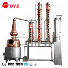 Vodka Still Multi-column Distillation Equipment Copper Spirit Distillery System