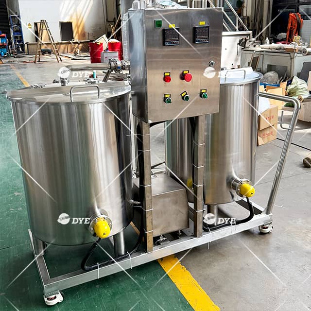 CIP Tank Custom Made Stainless Steel CIP Cart Cleaning in Place System for Sale