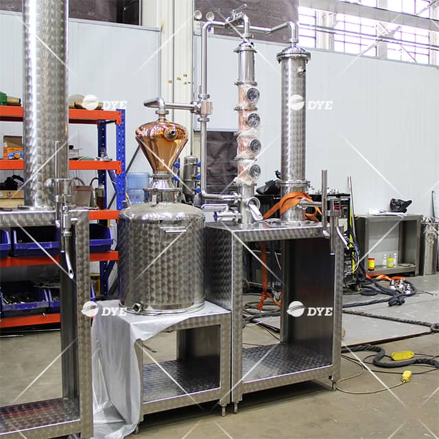 50L Column Still Whiskey Distiller Brandy Distilling Equipment Rum Distillery Ideal for Home And Small Workshops