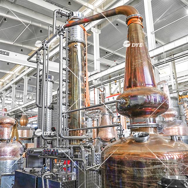 1000L Gin Still Whiskey Distilling Equipment System Brandy Distiller Rum Distillery for Sale 