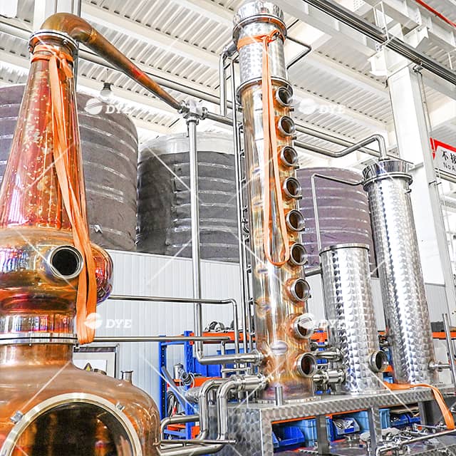 1000L Gin Still Whiskey Distilling Equipment System Brandy Distiller Rum Distillery for Sale 