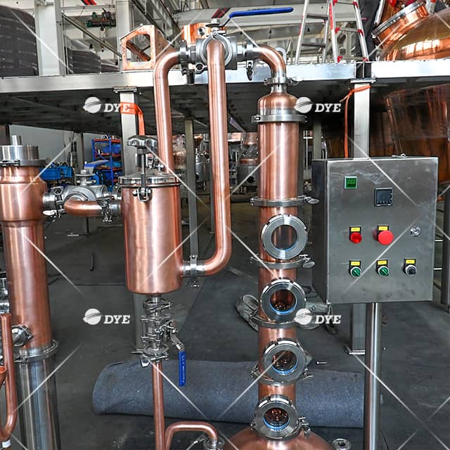 30L Small Pot Still Electric Copper Still Pot Distilling with Gin Basket