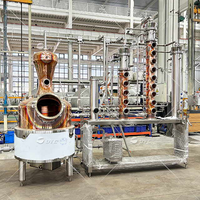 alcohol making machine copper stills brandy distillery equipment for sale 