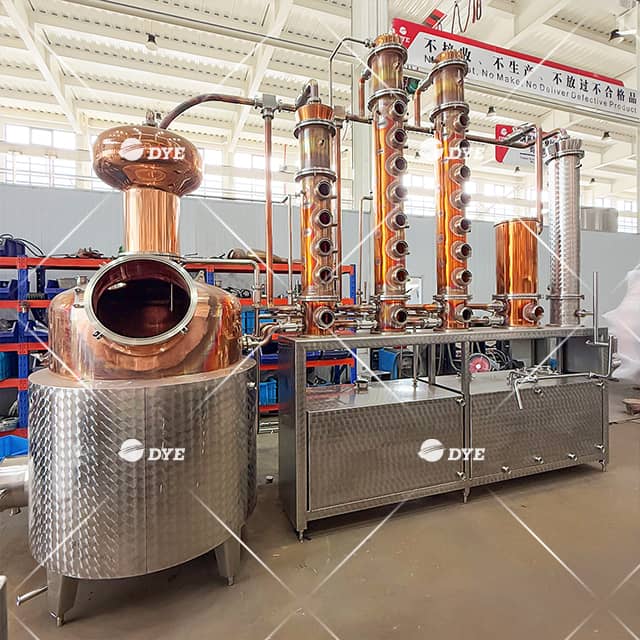 Versatile Tower Batch Distiller, Gin Distillery, Whiskey, Rum, Brandy, Vodka, Tequila Distillery