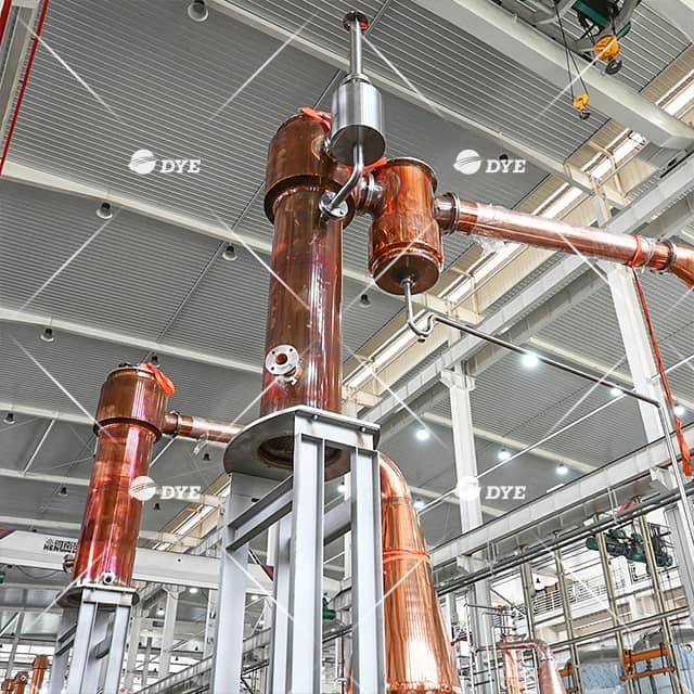 Copper Double Pot Still Pot Distilling Whiskey Distilling Equipment Custom Potstill 