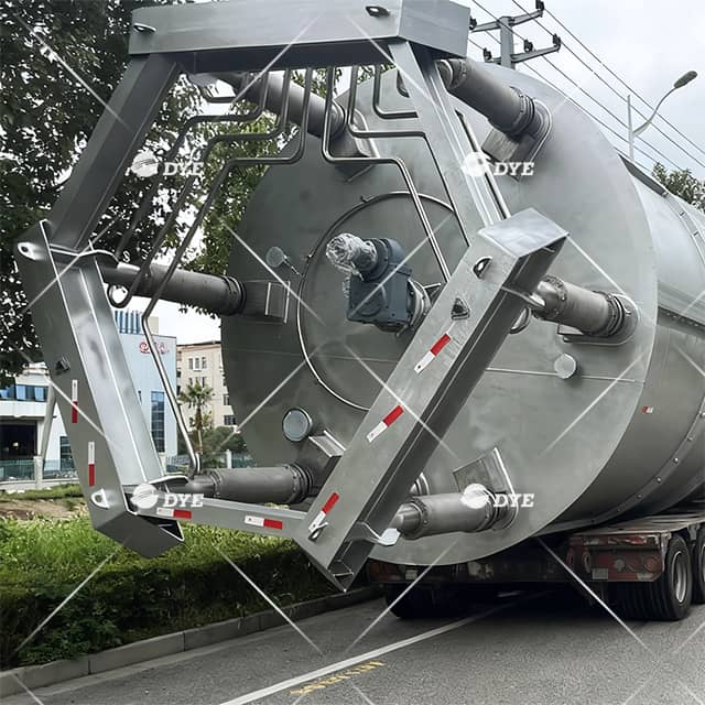 100-ton Giant Chemical Mixing Tank Stainless Steel Chemical Tank for Sale