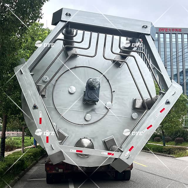 100-ton Giant Chemical Mixing Tank Stainless Steel Chemical Tank for Sale