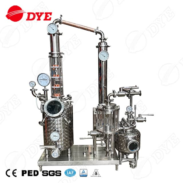 30L Still Home Distilling Equipment Glass Distilling Column for Beginner