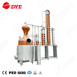 500L Multifunctional Distillation Equipment Copper Distillery Still Vodka Copper Moonshine Still