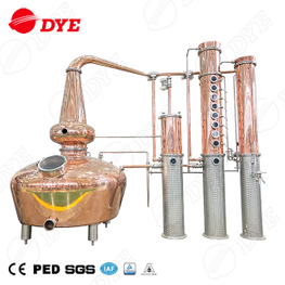 3000l Moonshine Still Copper Alcohol Distillation Equipment for Whiskey Brandy Gin Rum 