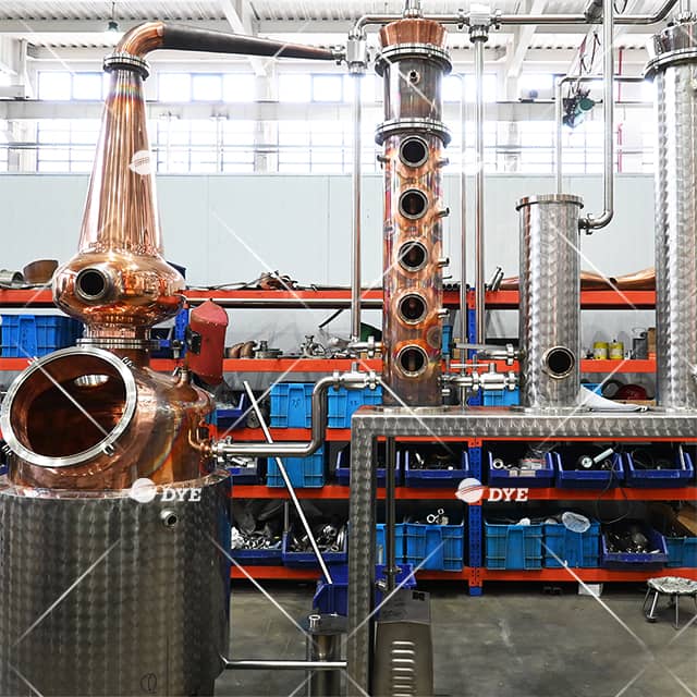 500L Spirit Distillery Gin Whiskey Brandy Distillery Still Equipment Efficient Spirit Distillation System