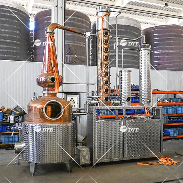 1000L Gin Still Whiskey Distilling Equipment System Brandy Distiller Rum Distillery for Sale 