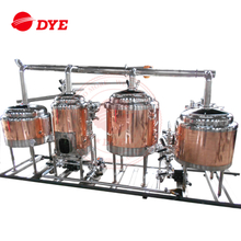 New Turn-key Red Copper mini beer brewery equipment ( CE Approved )