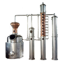 500L Alcohol Distillery Equipment Copper Distillation Column Gin Still for Sale