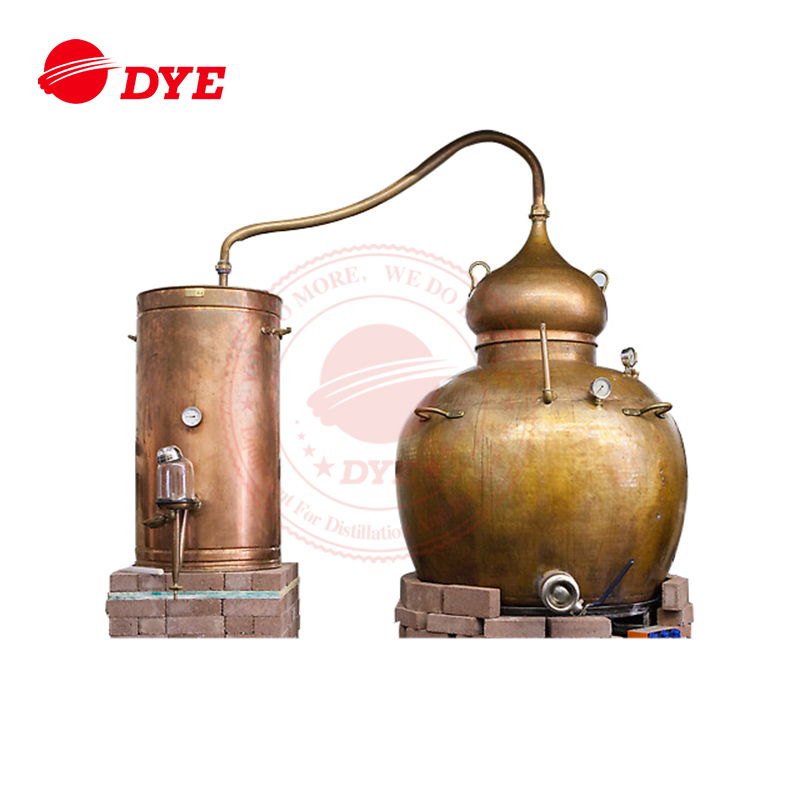 100 Gallons- 500 Gallon Charente Copper Distillery Equipment