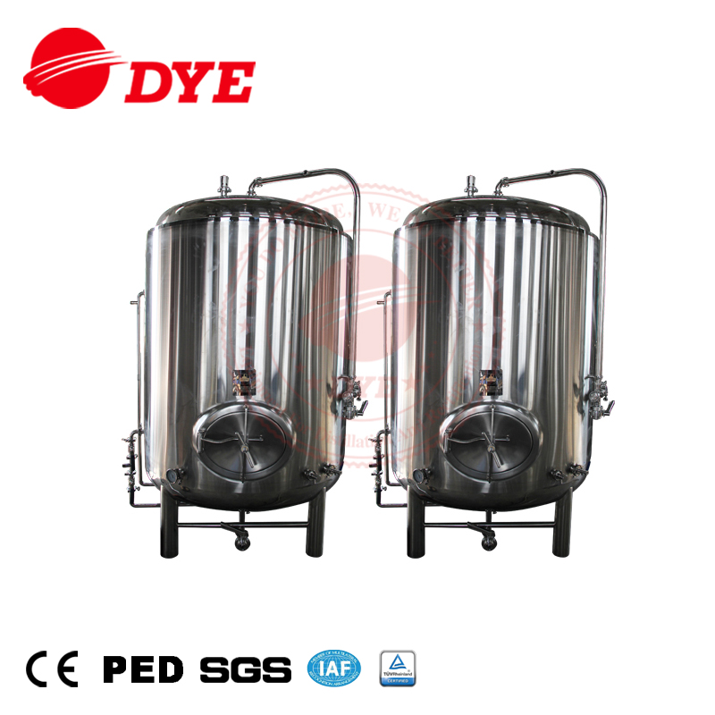 DYE stainless steel Bright Beer Tanks water storage for sale