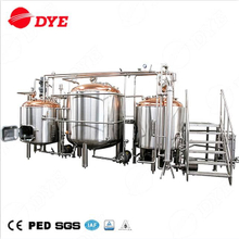 5bbl Copper SS Beer Brewing Equipment with Steam Heating