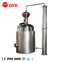 200L-5000L Copper Pot Still for Rum, Whisky, Scottish Whiskey