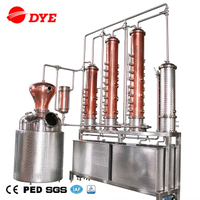 1000L commercial whisky vodka copper distillery equipment for sale 