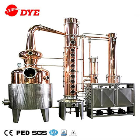1200L Commercial Steam Heating Alcohol Distiller 