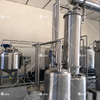 Stainless steel single-effect external circulation alcohol recovery evaporator 